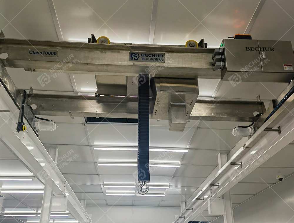 百级/千级洁净室该选择哪种洁净起重机