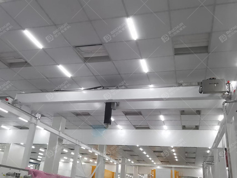 万级洁净车间双梁起重机